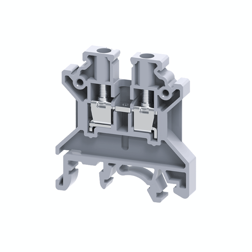 Клемма винтовая КЭАЗ 332741 OptiClip CTS-4-I-32A-(0,2-4)-зеленый