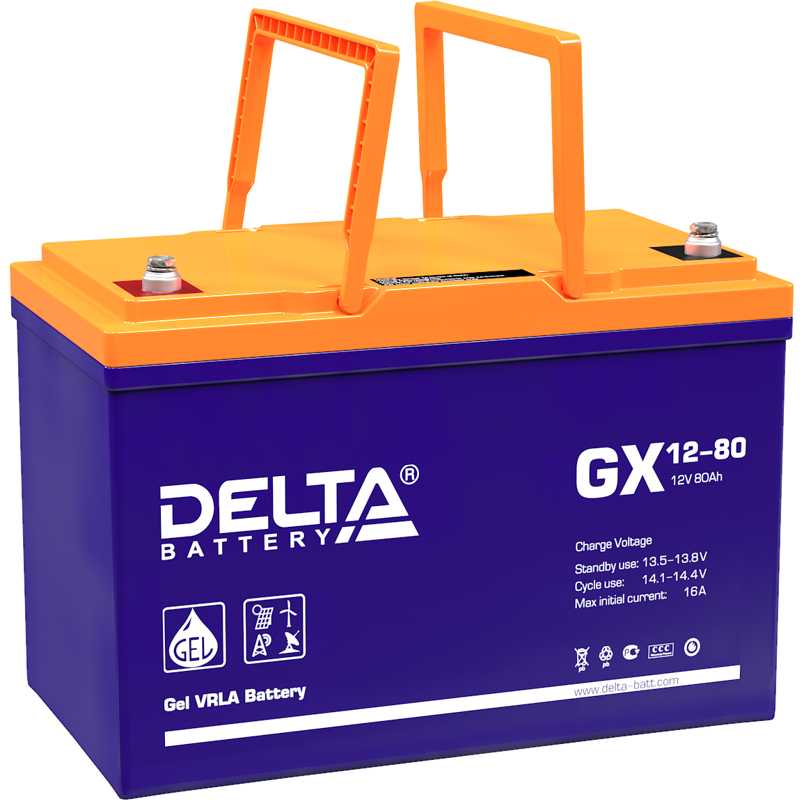 GX 12-90 ∙ Аккумулятор 12В 90 А∙ч