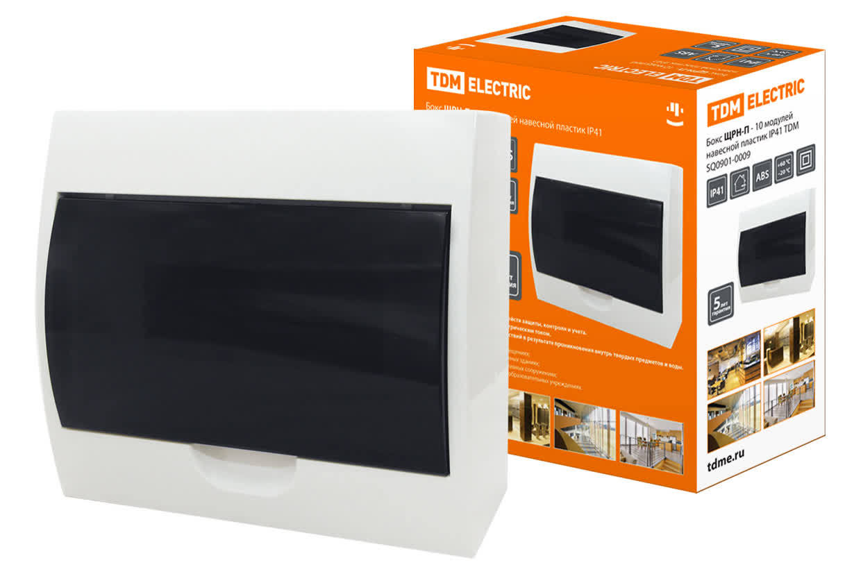 Щит распределительный TDM ELECTRIC SQ0901-0009 ЩРН-П-10