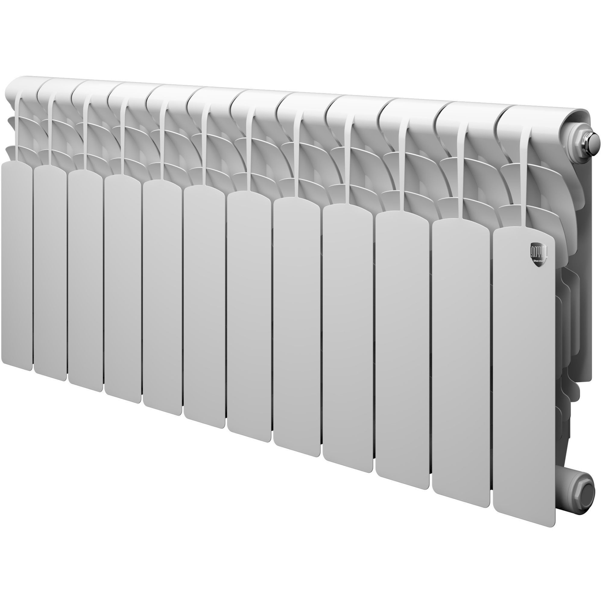 Радиатор алюминиевый секционный Royal Thermo Revolution 350 - 12 секций