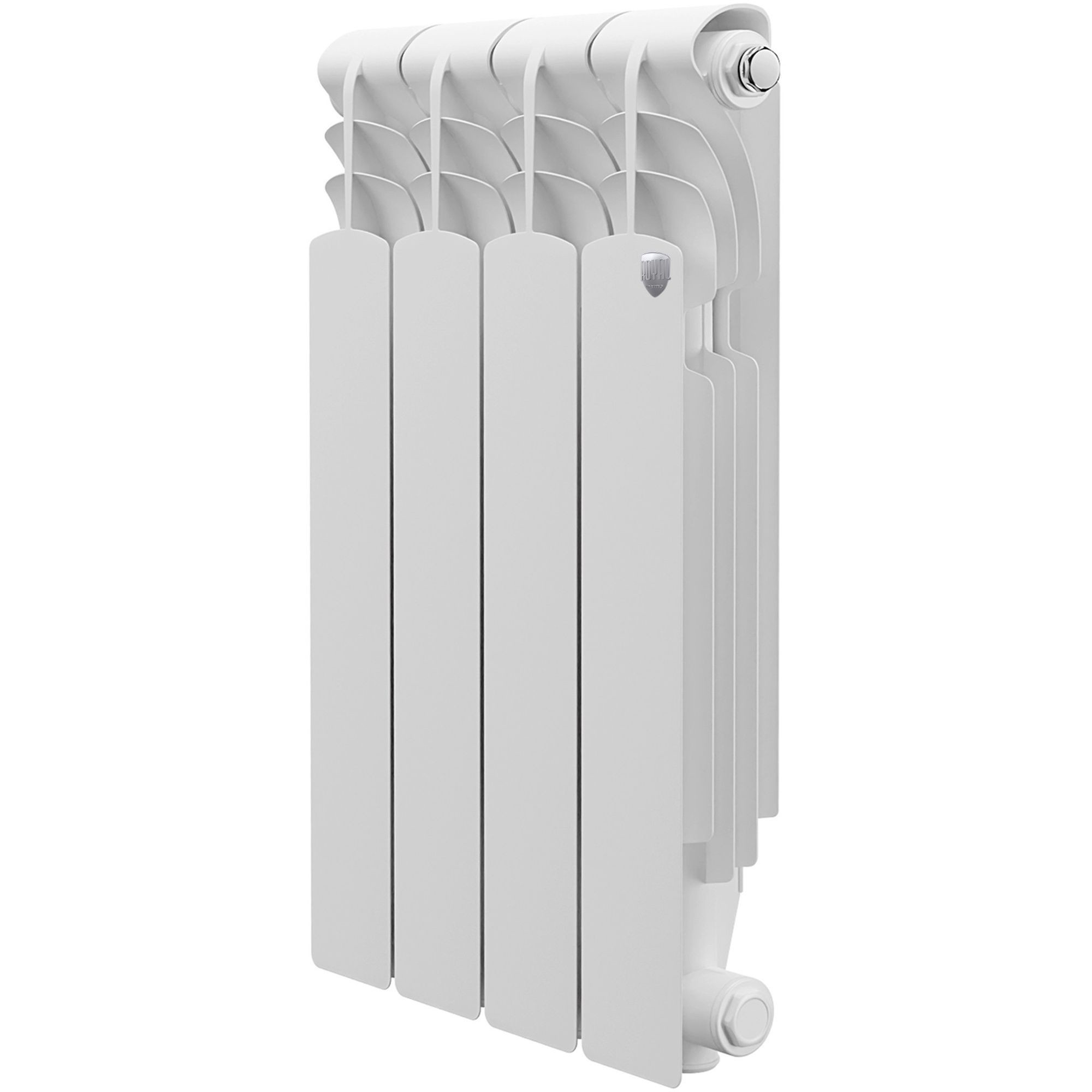 Радиатор алюминиевый секционный Royal Thermo Revolution 500 2.0 - 4 секции