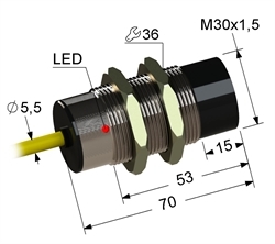 Датчик индуктивный бесконтактный PS2-30M70-15N84-K