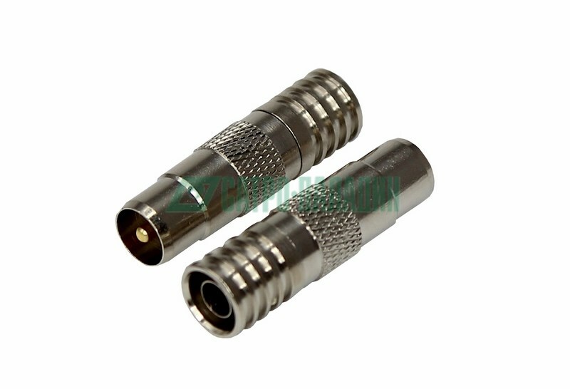 05-4307 ∙ РАЗЪЁМ штекер TV никель RG-6 обжим REXANT ∙ кратно 100 шт