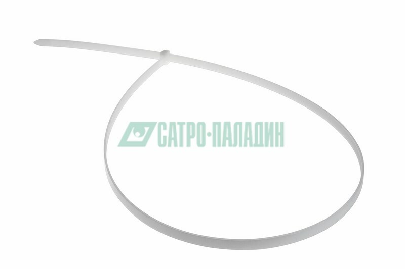 07-0700-9 ∙ Хомут-стяжка кабельная нейлоновая 700x9,0мм, белая (100 шт/уп) Rexant
