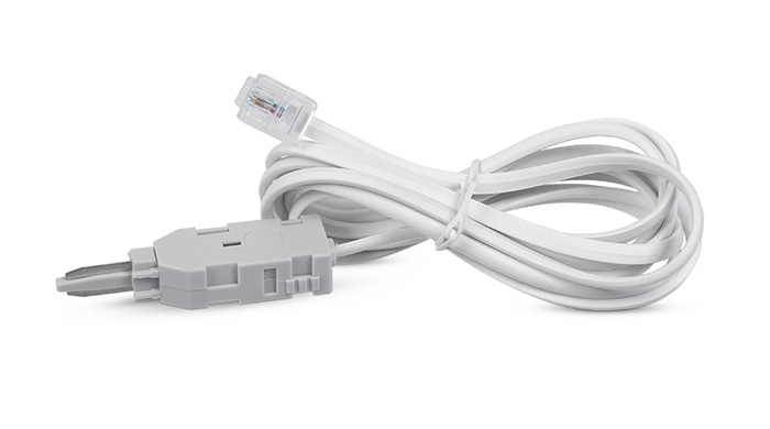 Шнур Cabeus TC-2-pin-6P2C (7473c)