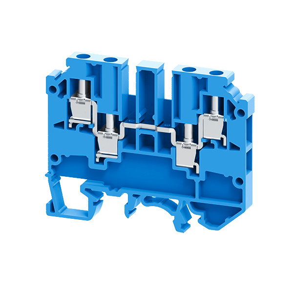 Клемма винтовая КЭАЗ 289794 OptiClip СMC-2,5-QUATTRO-(0,2-4)-I-BU-синий