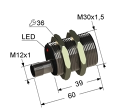 Датчик индуктивный бесконтактный PS2-30M60-10B11-C4