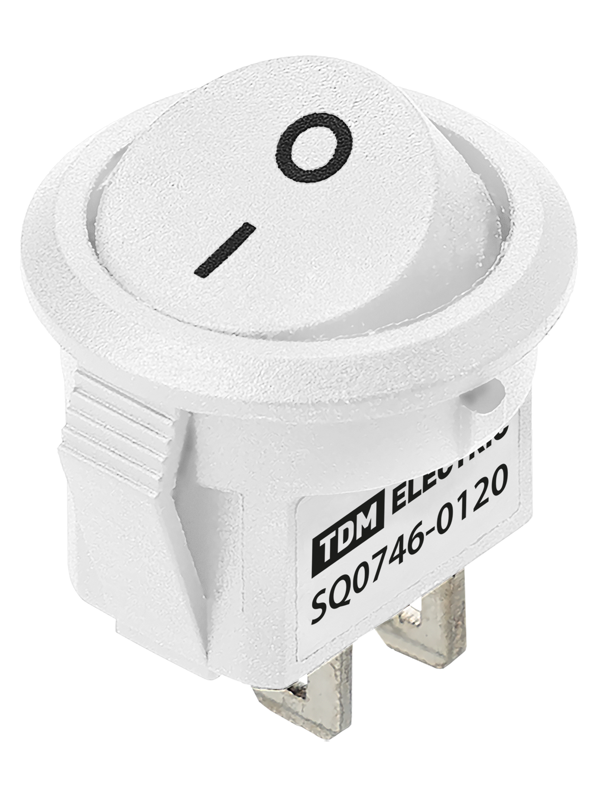 Выключатель автоматический TDM ELECTRIC SQ0746-0120 KCD11-101 250В AC/DC, 1P, 3А, (2с), ON-OFF, белый
