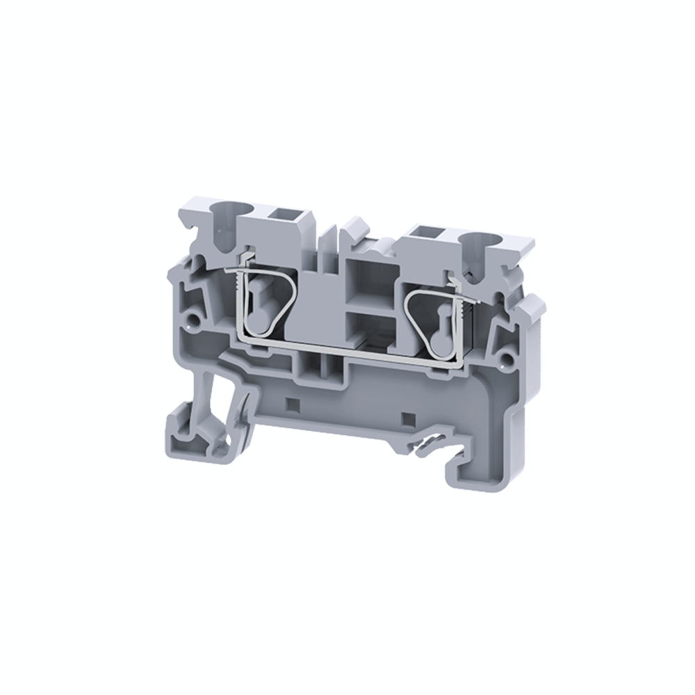 Клемма пружинная КЭАЗ 289711 OptiClip CХ-2,5-I-24A-(0,2-2,5)-серый