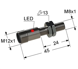 Датчик индуктивный бесконтактный PS2-08M45-4B11-C4