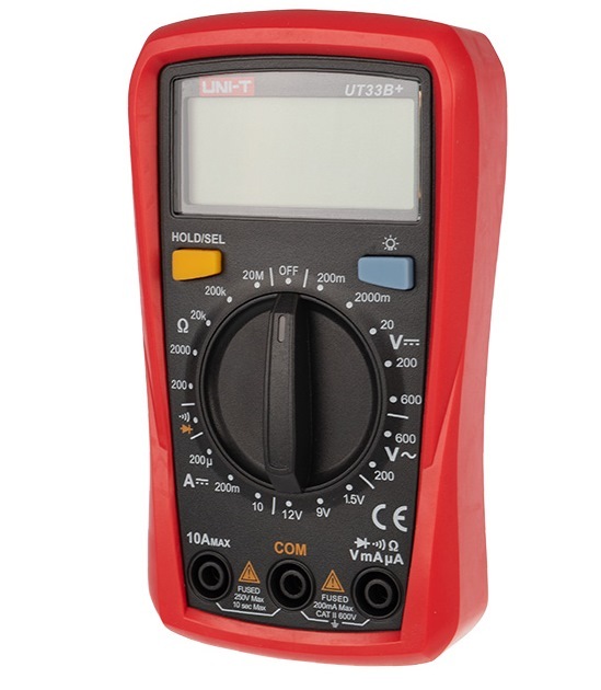 Мультиметр 13-0056 ∙ Портативный мультиметр UNI-T UT33B+