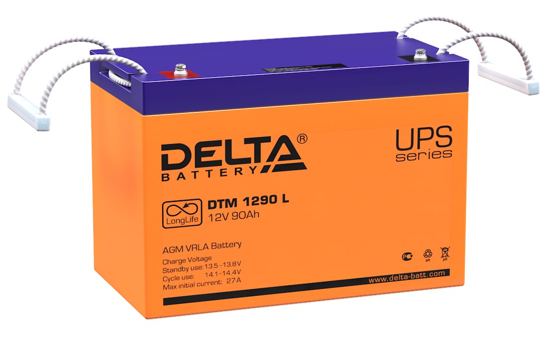 DTM 1290 L ∙ Аккумулятор 12В 90 А∙ч