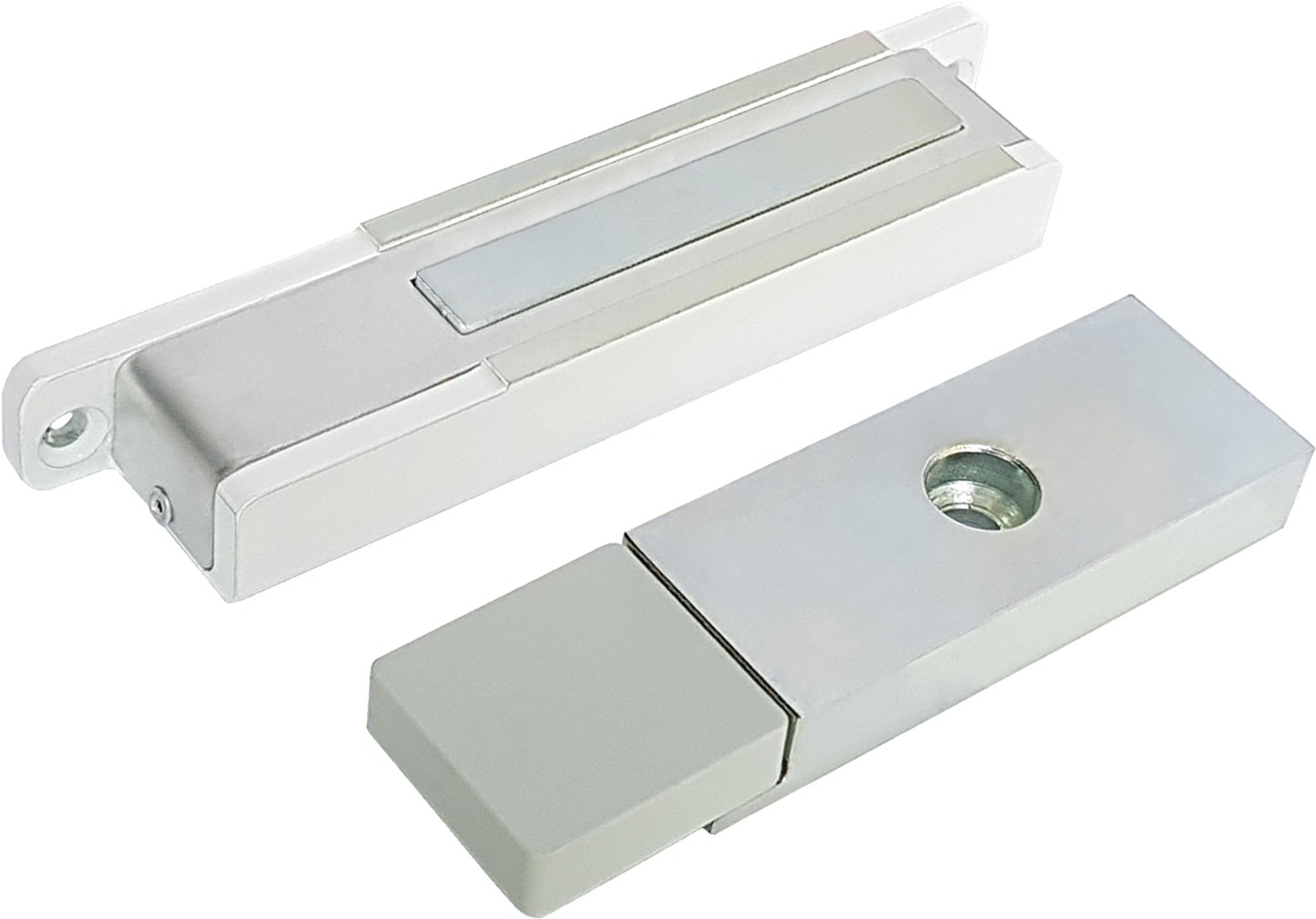 Замок электромагнитный AL-150 Premium (белый)