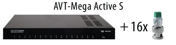 Комплект приемника и передатчика AVT-Mega Active S