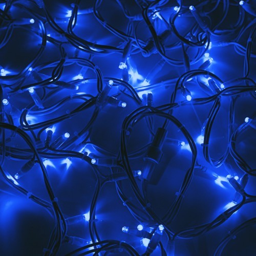 315-143 ∙ Гирлянда модульная "Дюраплей LED" 20м 200 LED белый каучук Синий