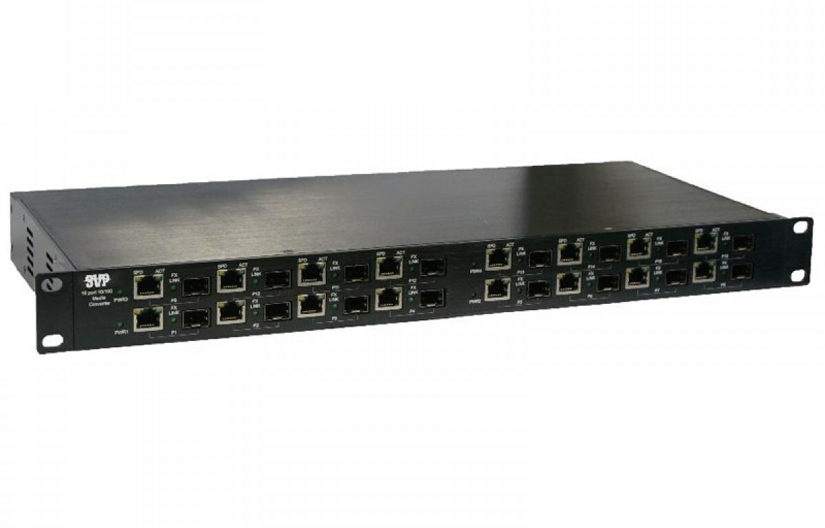 Медиаконвертер SVP-E162162-S-RP