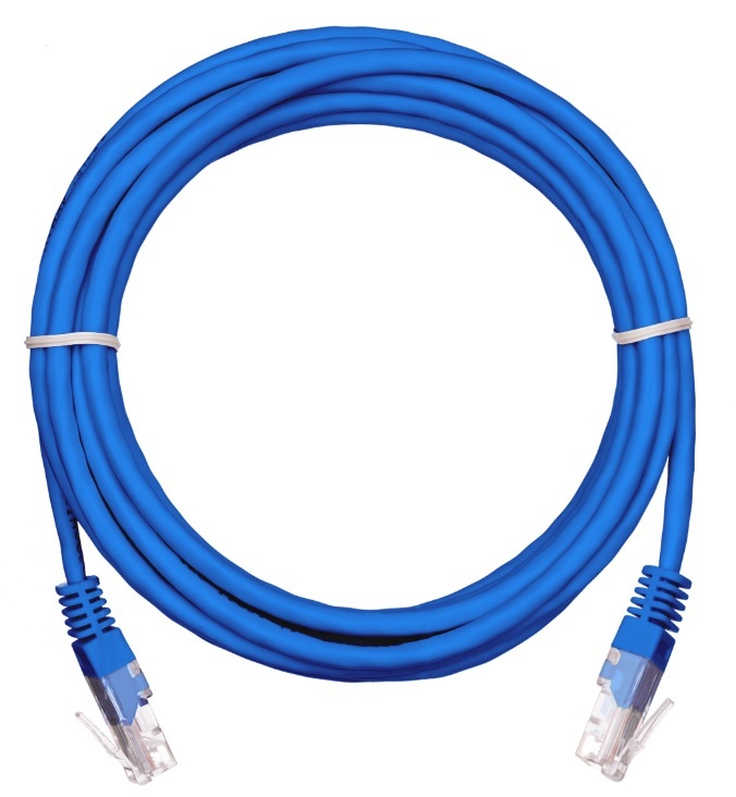 Патч-корд EC-PC4UD55B-BC-PVC-100-BL-10
