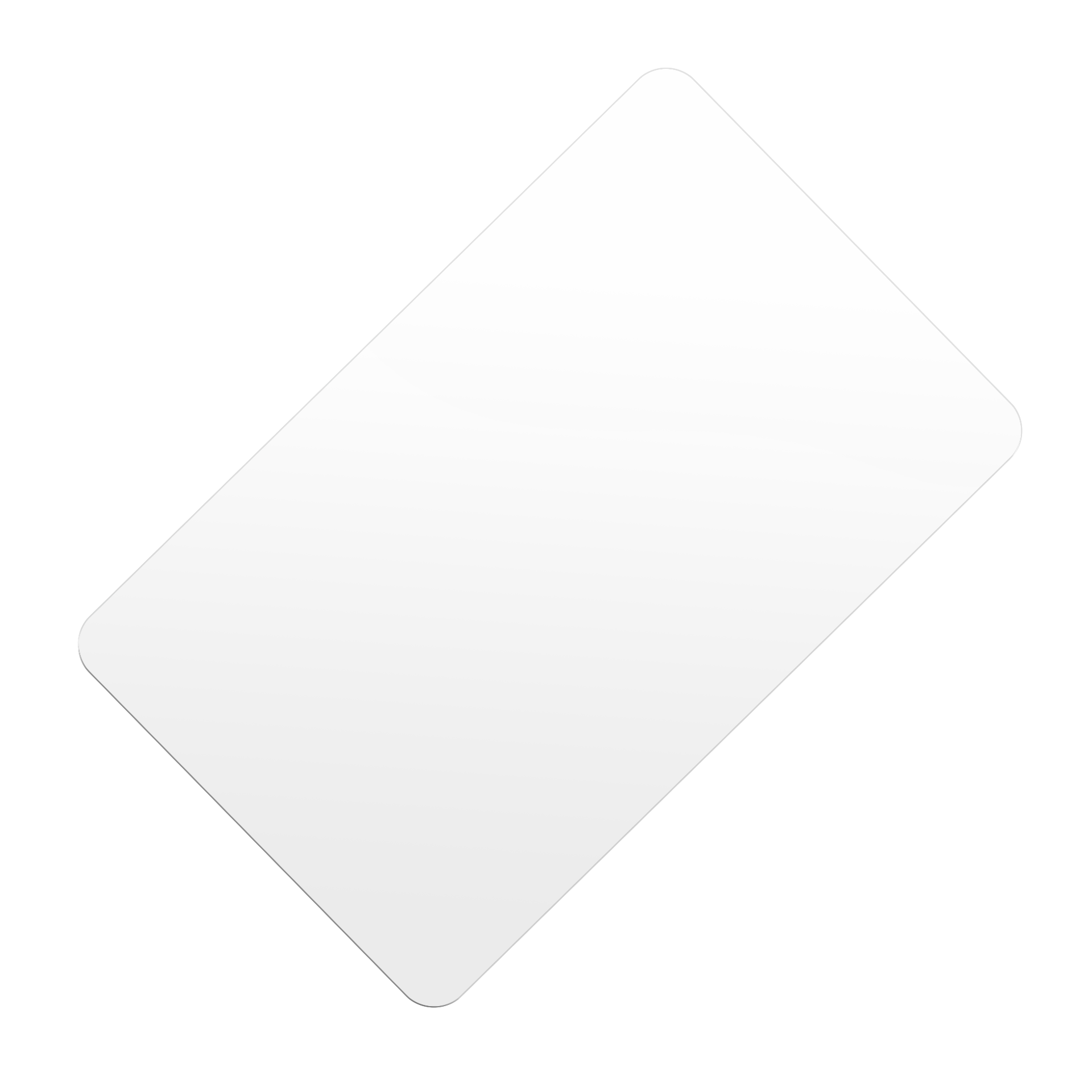 Бесконтактная карта Карта UHF RFID белая без печати