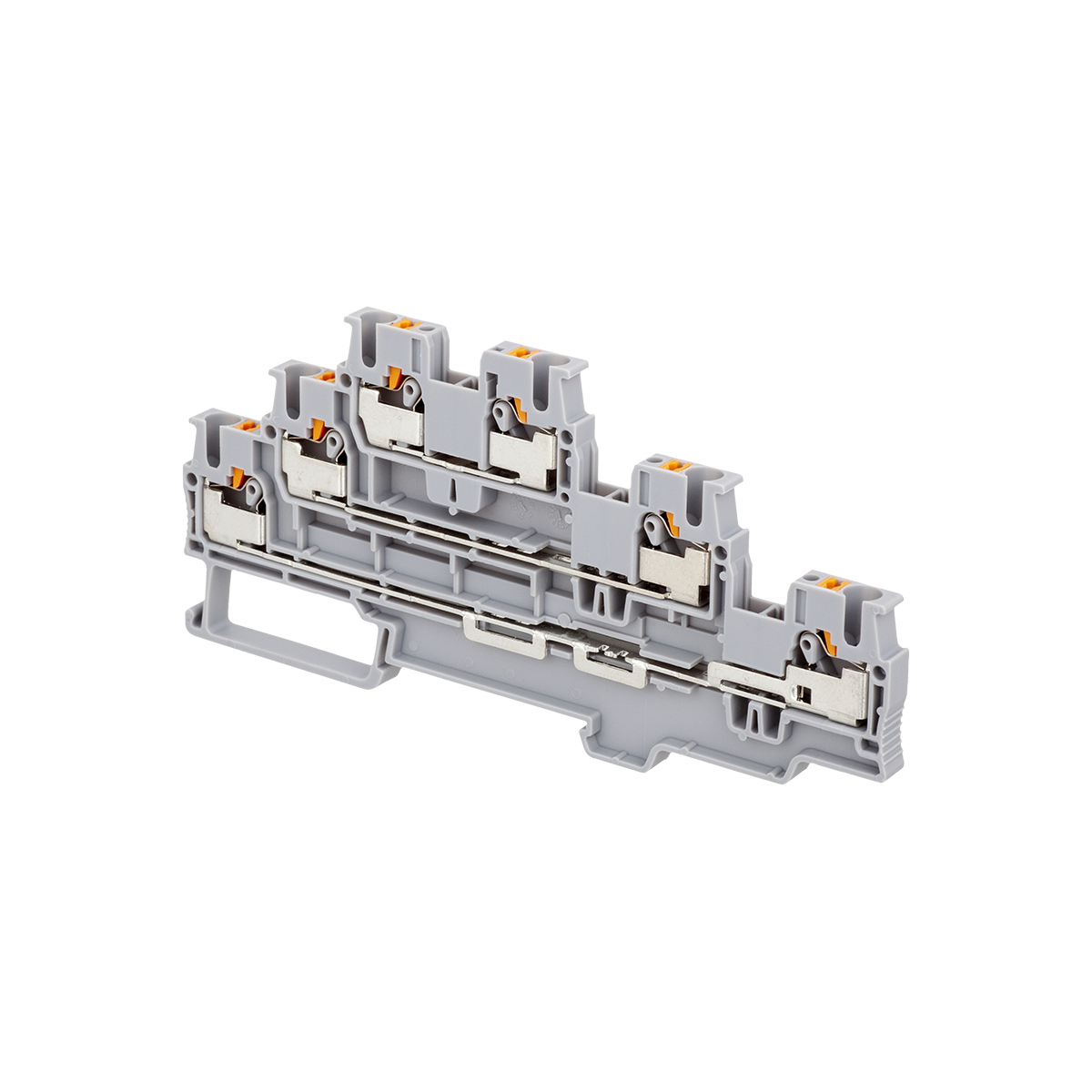 Клемма push-in с заземлением MTP-TR2.5/PE/L/L