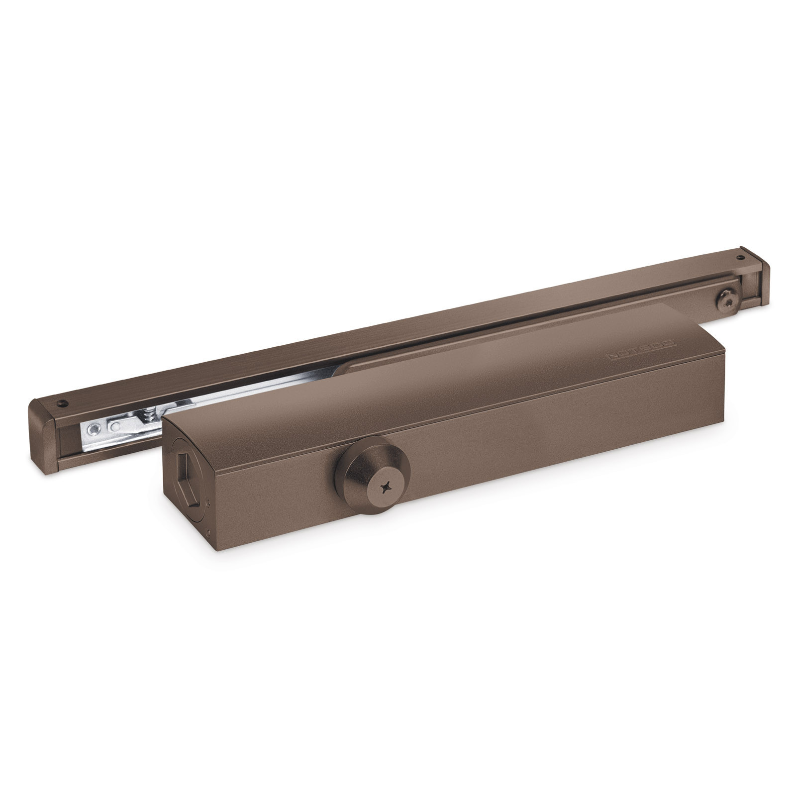 Доводчик дверной DC-045-155 SL+HO+DA+BC (коричневый)