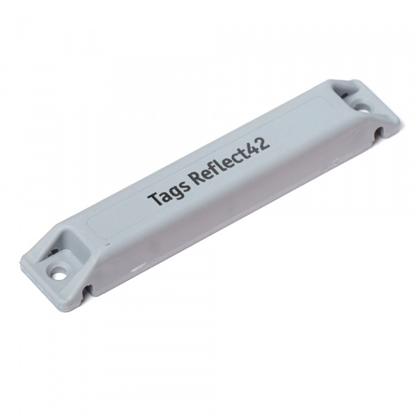 Бесконтактная метка-наклейка TAGS Reflect42 UHF (grey, NXP UCODE8)