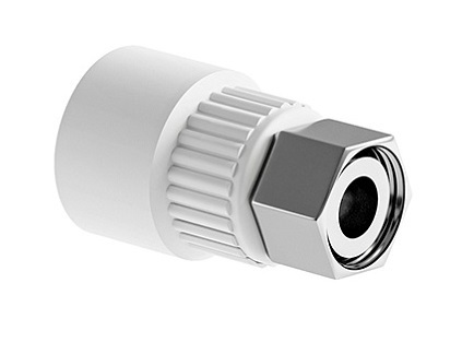 Муфта комбинированная Муфта SLT AQUA PP-R с накидной гайкой 32×1"