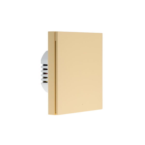 Выключатель беспроводной Aqara Smart Wall Switch H1 EU WS-EUK03 (With Neutral, Single Rocker) бежевый