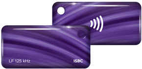 Бесконтактный брелок RFID-Брелок ISBC ATA5577 (фиолетовый)