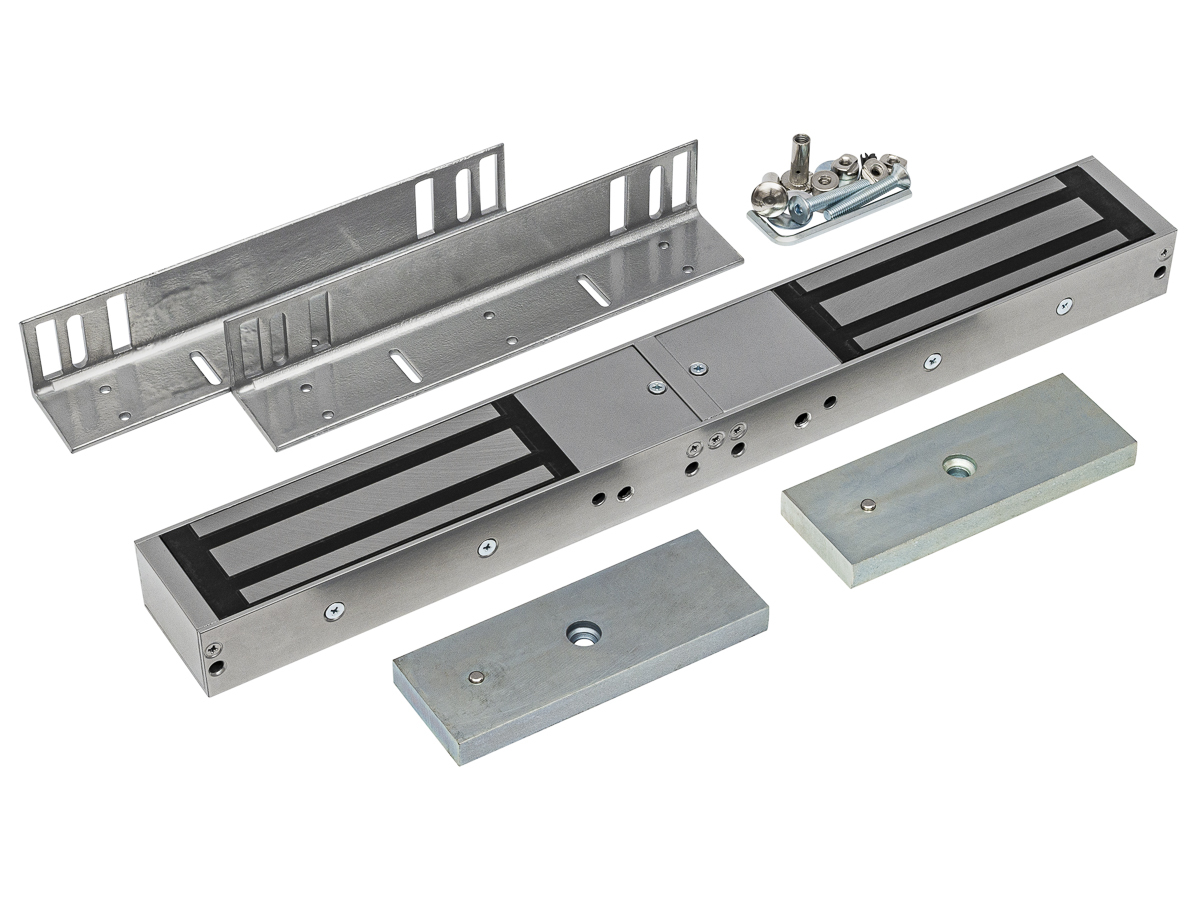 Замок электромагнитный ML-395 Double с уголком