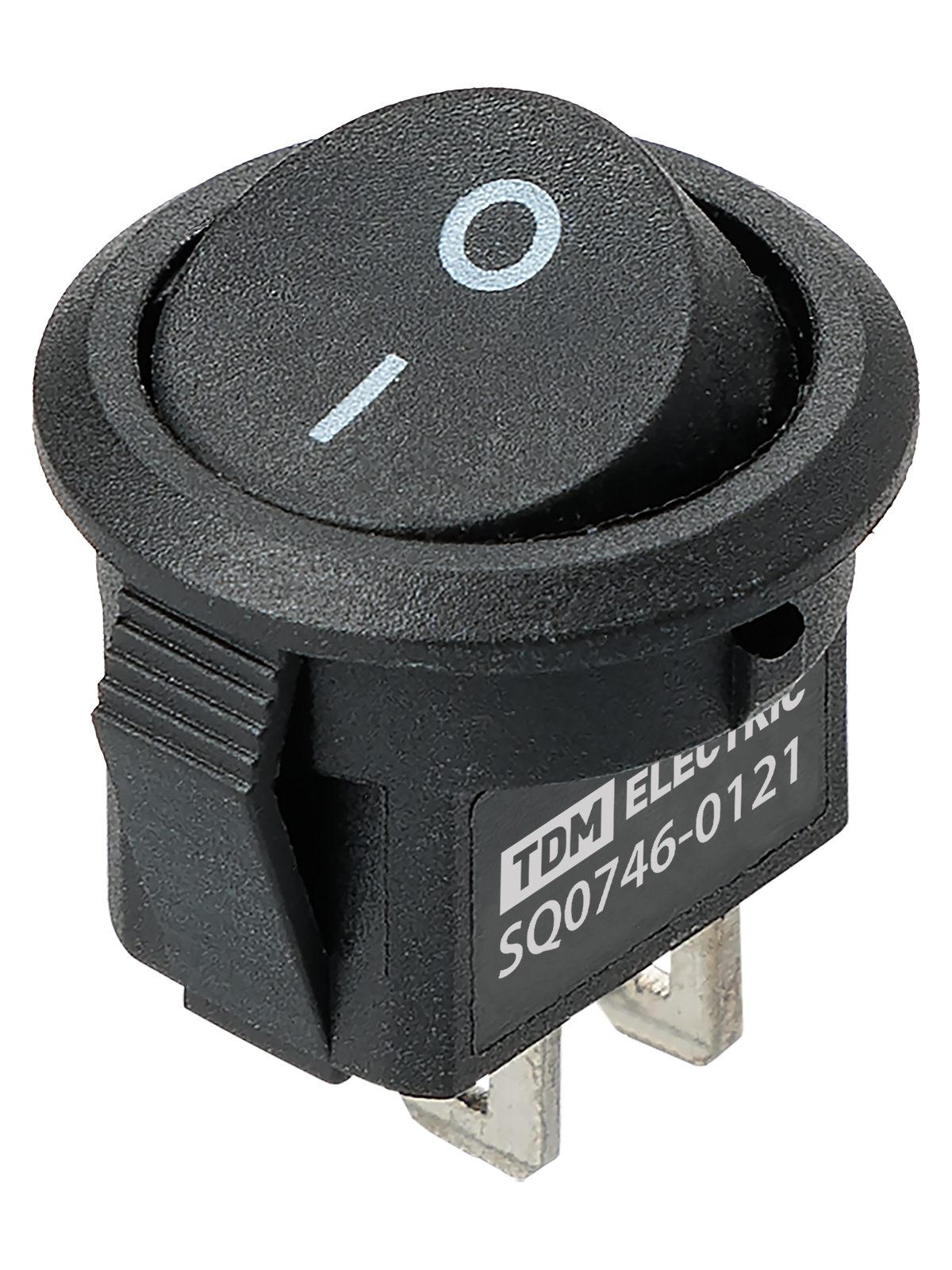 Выключатель автоматический TDM ELECTRIC SQ0746-0121 KCD11-101 250В AC/DC, 1P, 3А, (2с), ON-OFF, черный