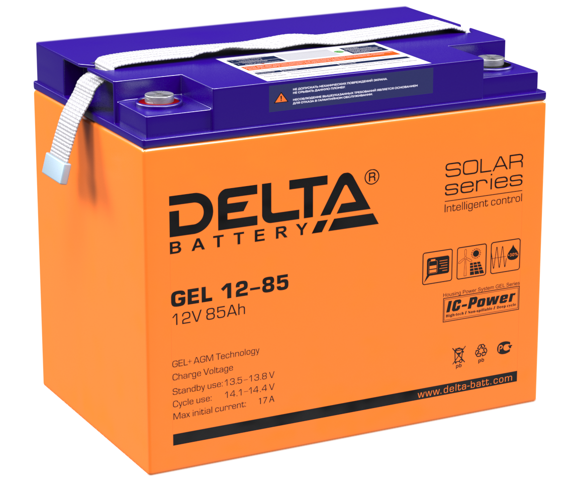 GEL 12-85 ∙ Аккумулятор 12В 85 А∙ч