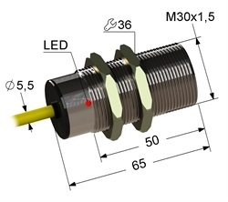 Датчик индуктивный бесконтактный PS2-30M65-10B31-K