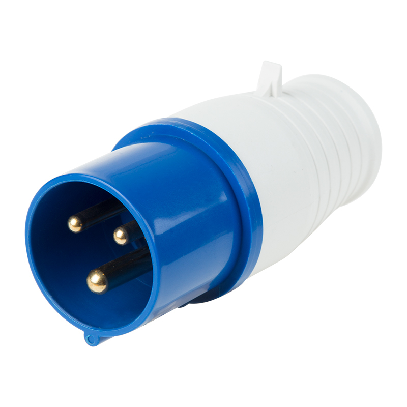 11-8900 ∙ Вилка 013 переносная 2Р+РЕ 16А 220В IP44 REXANT