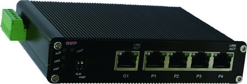 Коммутатор PoE SVP-E5200PpH-DR