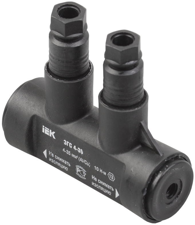 Зажим UZG-S4-S35 ∙ Зажим герметичный соединительный ЗГС 4-35 (BPC P35) IEK