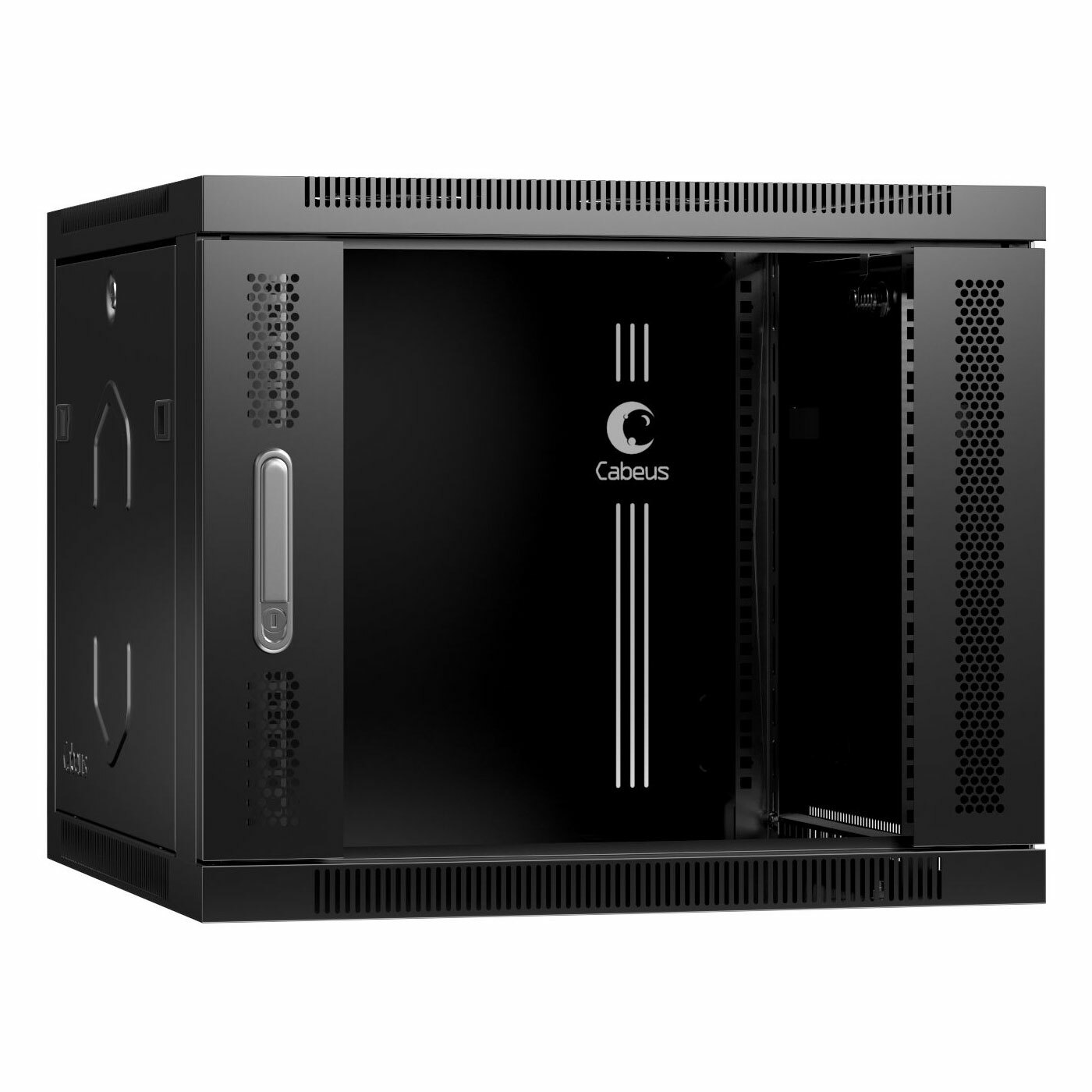 Шкаф телекоммуникационный SH-05F-12U60/35-BK (8602c)