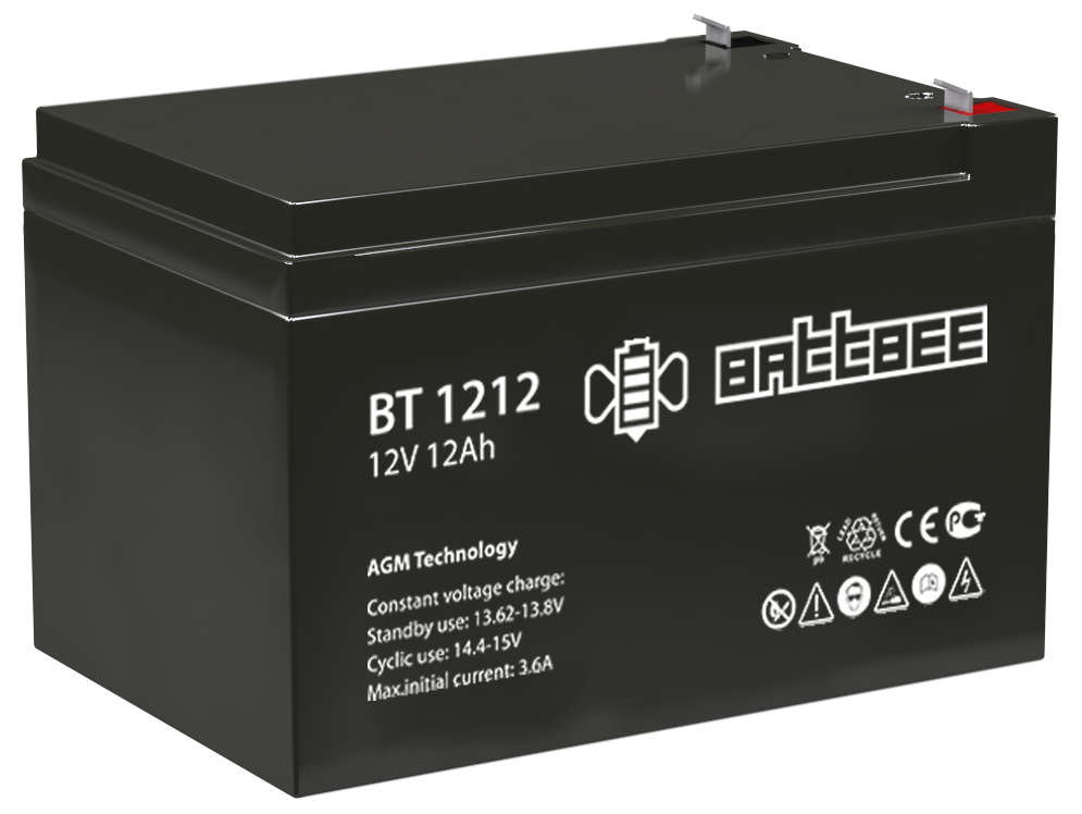 BT 1212 ∙ Аккумулятор 12В 12 А∙ч