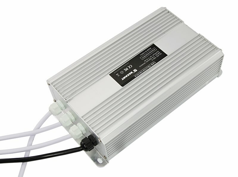 200-200-2 ∙ Источник питания 12 V 200 W с проводами, влагозащищенный (IP67) Al