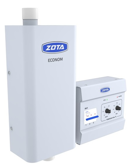 Комплект: котёл электрический и пульт управления ZOTA-3 Econom