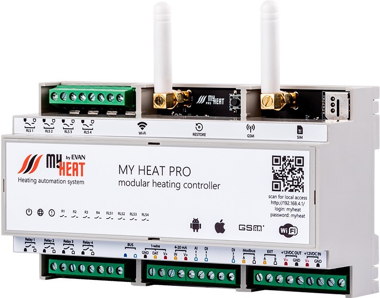 Контроллер системы отопления MyHeat Pro