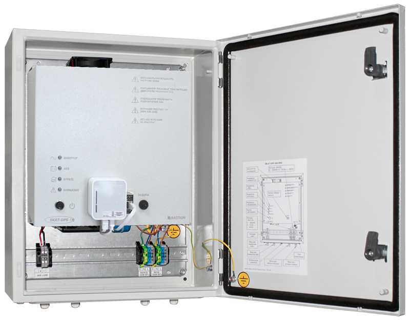 Источник питания UPS SKAT-UPS-600-IP65-ON-SMART-WiFi-SNMP (987)
