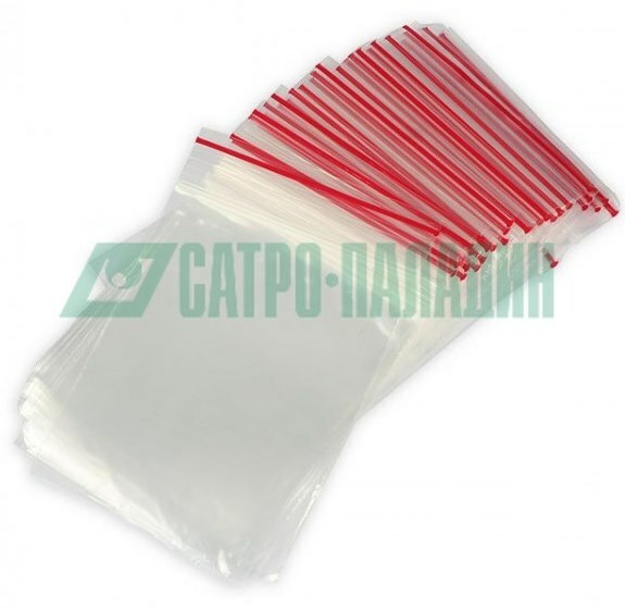 Пакет 09-7011 ∙ Пакеты с замком Zip Lock, ПВД размер 10 х 10 см, 35 кмк (уп. 100 шт)
