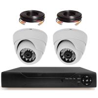 Комплект видеонаблюдения AHD 8Мп Ps-Link KIT-A802HD 2 камеры для помещения