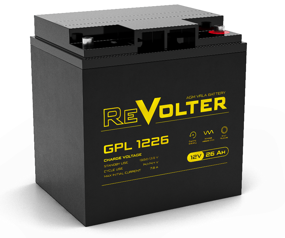 GPL 1226 ∙ Аккумулятор 12В 26 А∙ч