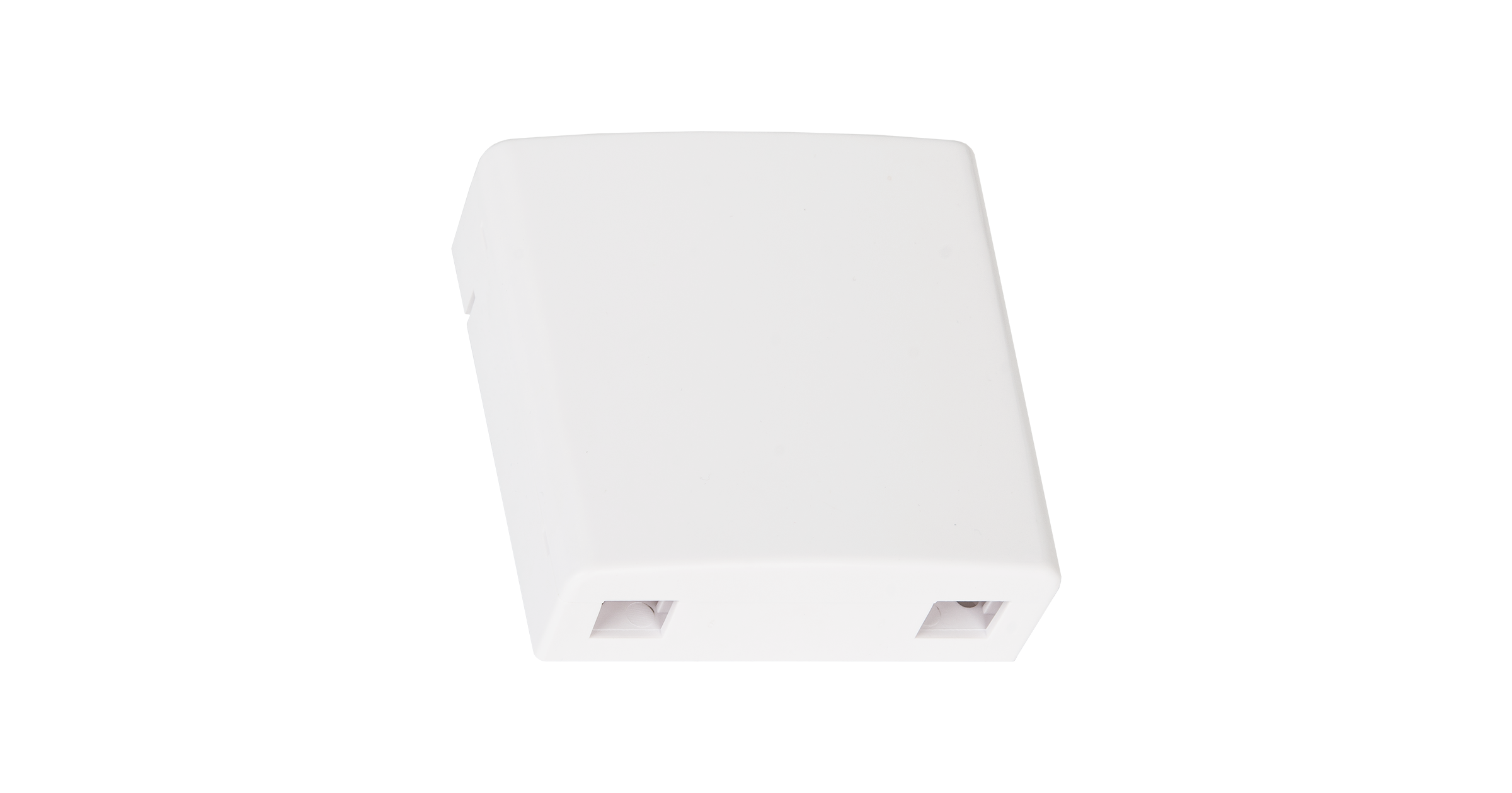 Корпус оптической розетки NMF-WO2-BLANK-CS-WT