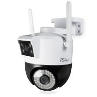 Камера видеонаблюдения WIFI 2Мп Ps-Link PS-WPG20 с 2 объективами по 2Мп, для улицы, микрофон, динамик, LED-подсветка, слот microSD