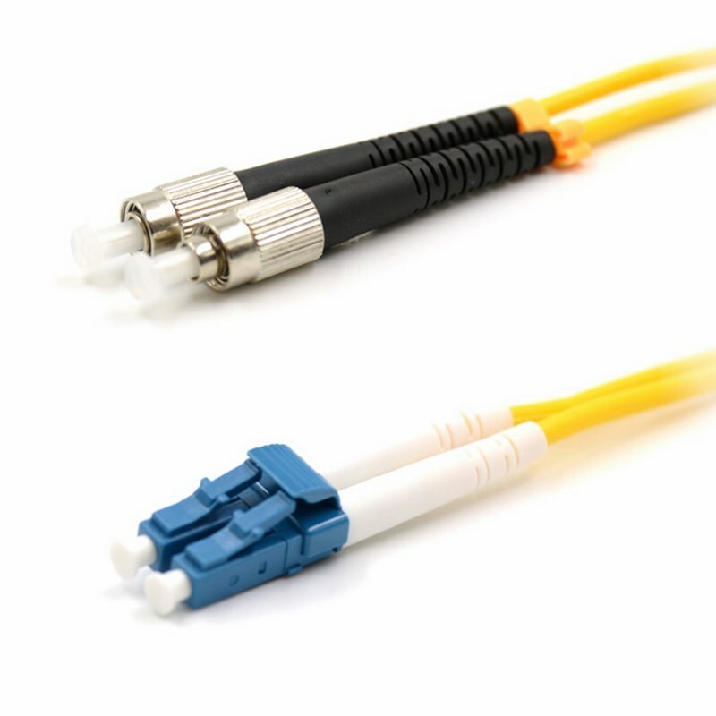 50-2530 ∙ Патч-корд оптический переходной (SM), 9/125 (OS2), LC/UPC-FC/UPC, (Duplex), LSZH, 15м