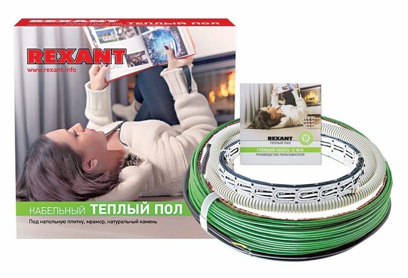51-0501-3 ∙ Теплый пол REXANT Slim RNB -15-270 (270Вт/15м/ S обогрева, м2: 1,2-1,8) (двухжильный)