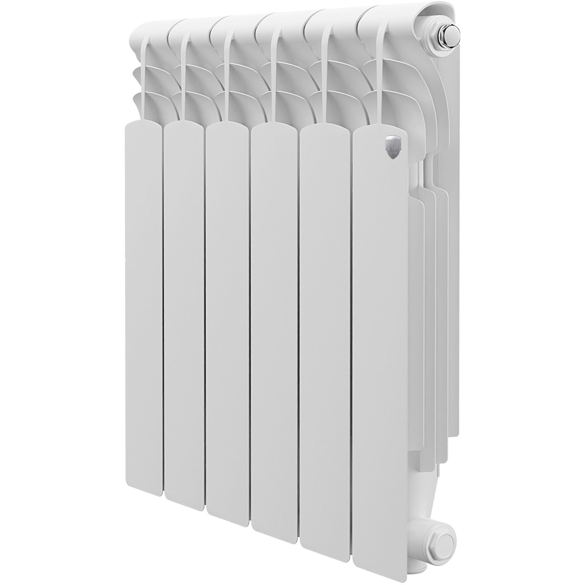 Радиатор алюминиевый секционный Royal Thermo Revolution 500 2.0 - 6 секций