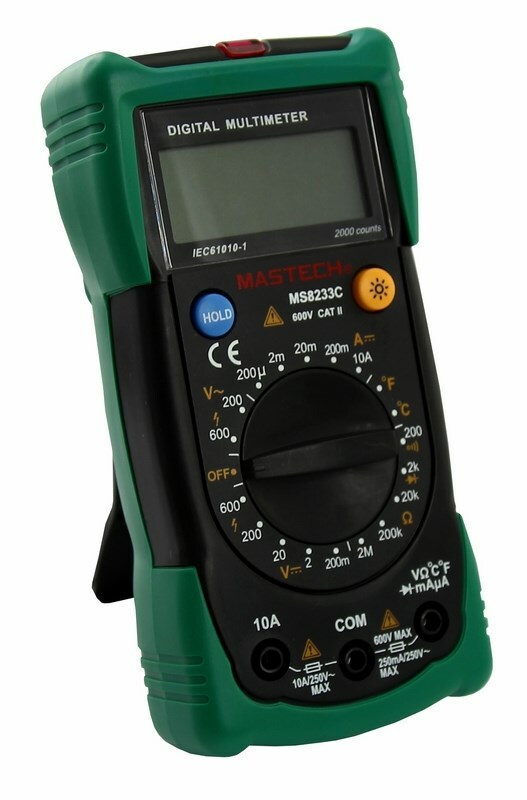 Мультиметр 13-2015 ∙ Универсальный мультиметр MS8233C MASTECH